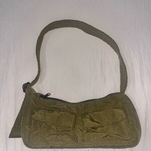 BAGGU Olive Green Shoulder Bag